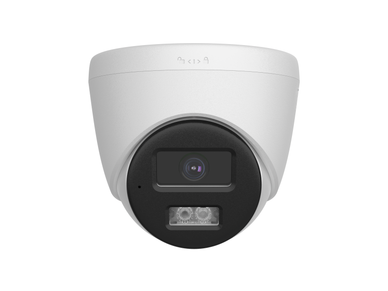 重庆监控安装海康威视白光全彩海螺型网络摄