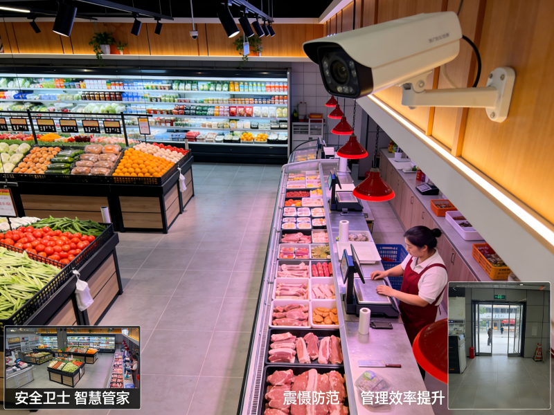 专业监控安装，为重庆商铺超市筑牢安全防线